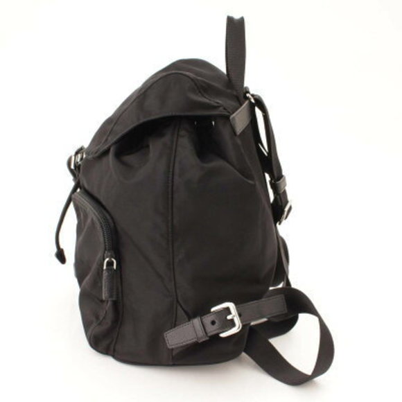 Prada ZAINO Nylon Rucksack Backpack Black - Picture 3 of 10